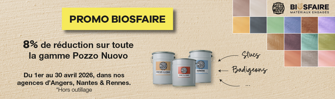 Une invitation à travailler la matière : -8% sur la gamme Pozzo Nuovo
