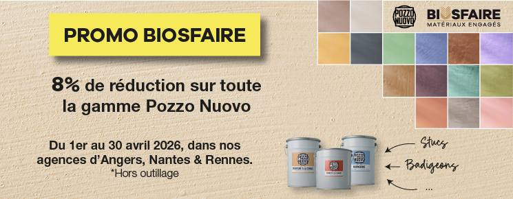Une invitation à travailler la matière : -8% sur la gamme Pozzo Nuovo