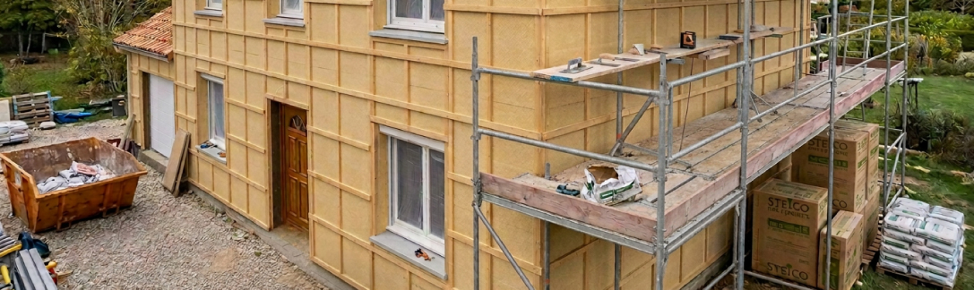 Isolation thermique par l'extérieur : la meilleure façon d'envelopper votre maison ?