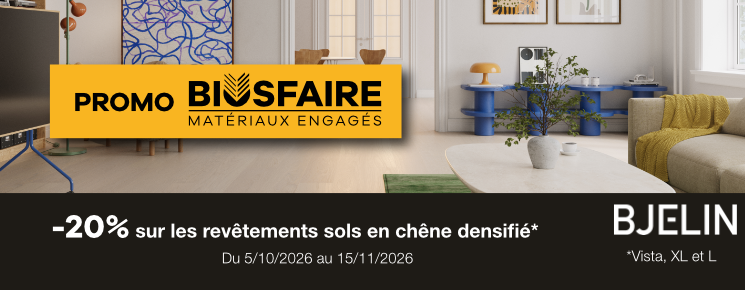 Bjelin : le sol en chêne densifié à prix réduit