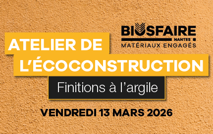Atelier de l’écoconstruction : enduits fins à l’argile