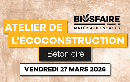 Atelier de l'écoconstruction : béton ciré