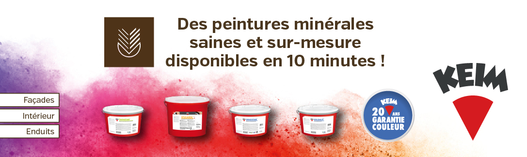 Biosfaire Nantes s'équipe d'une machine à teinter KEIM