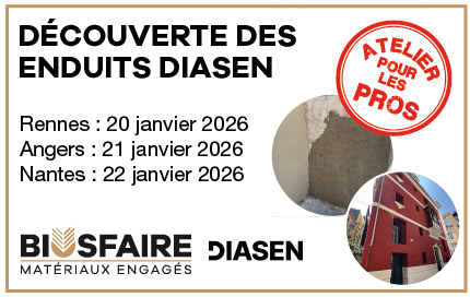 Atelier professionnel - Découverte des enduits Diasen