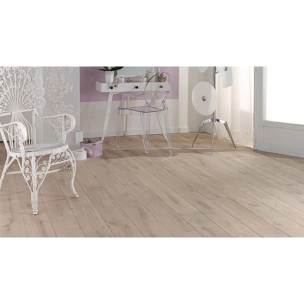 Parquet chêne contrecollé – Rainuré Languette – 14 mm
