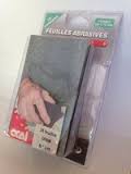 Feuilles abrasives auto-agrippantes