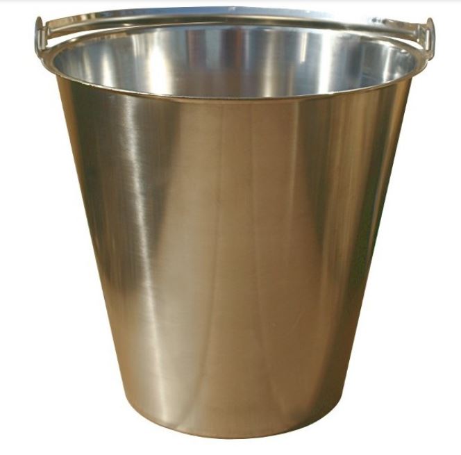 Seau inox 15 litres, LECOPOT