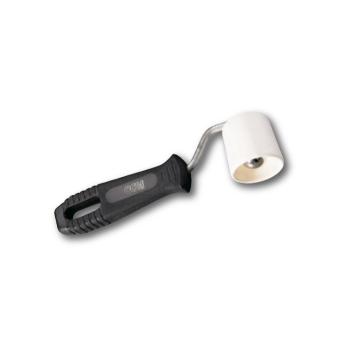 Roulette d'angle plastique conique