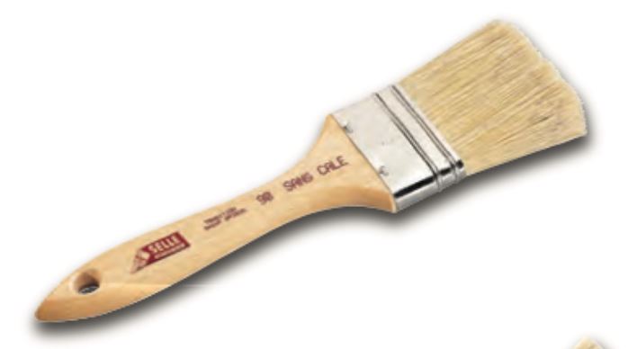 Brosse plate à laquer série TRADITION