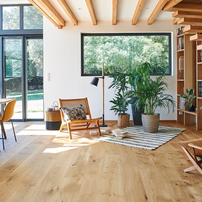 Parquet chêne contrecollé – Rainuré Languette – 15 mm