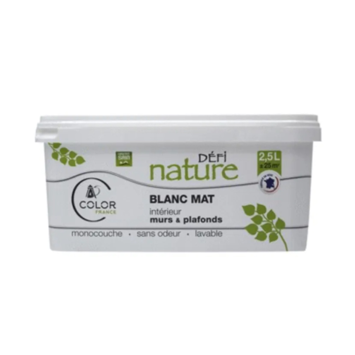 Peinture Défi Nature mate BLANC