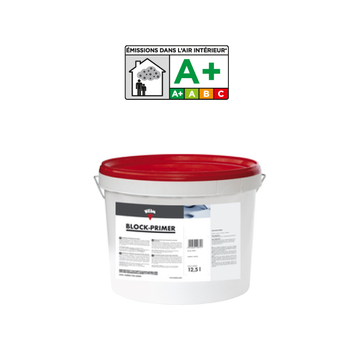 Block Primer Keim : Impression isolante pigmentée en phase aqueuse