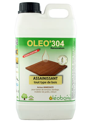 Oléo 304 – Assainissant pour bois (concentré)