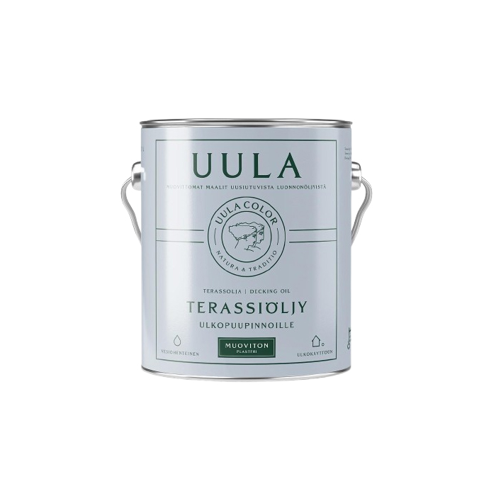 UULA – Huile spéciale Bois Extérieure (Terassioljy)