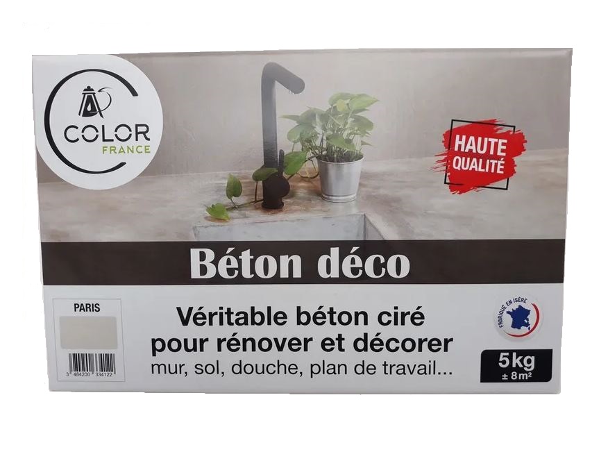 Pack Béton déco finition + liant