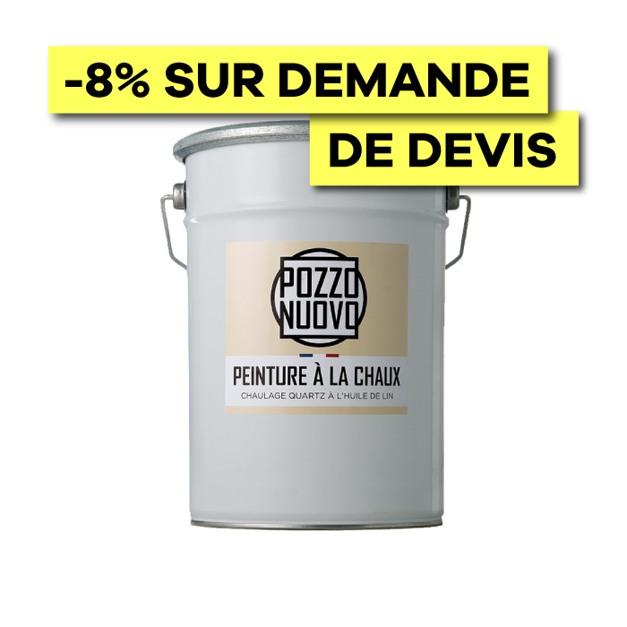 Chaulage au quartz et à l'huile de lin