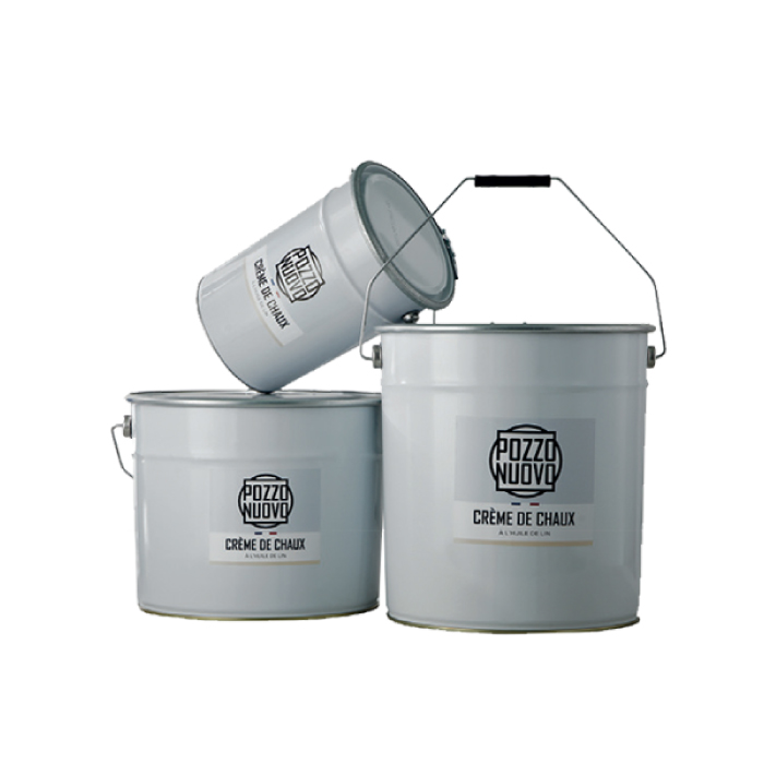 Crème de chaux en pâte à l'huile de lin