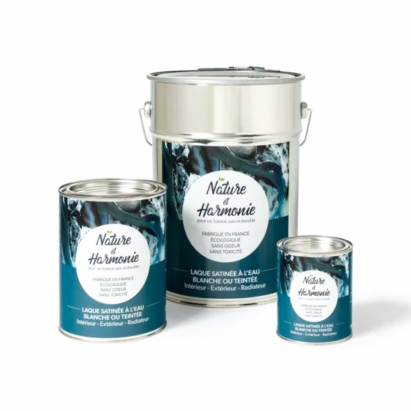 Laque satinée à l'eau - Intérieur/ Extérieur