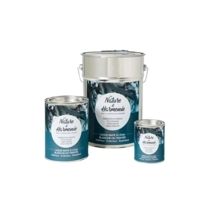 LAQUE MATE A L'EAU - intérieur/extérieur
