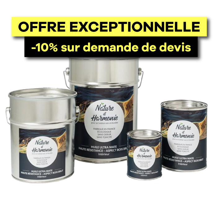 HUILE ULTRA MATE HAUTE RESISTANCE - ASPECT BOIS BRUT