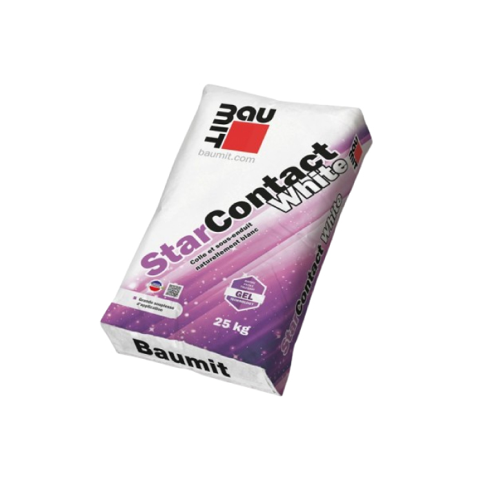 B - StarContact White – Mortier colle – Sac de 25 Kg