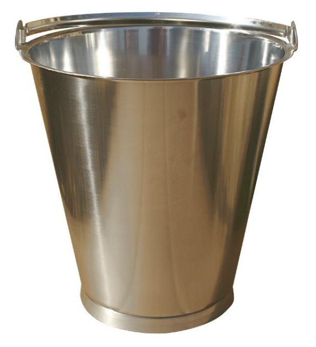 Seau inox 15 litres, LECOPOT