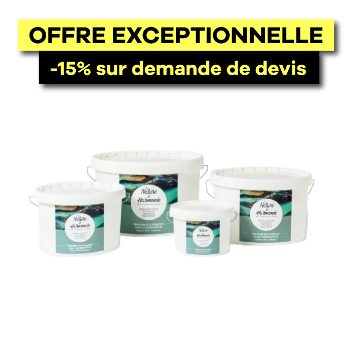 Peinture eco premium sans conservateur