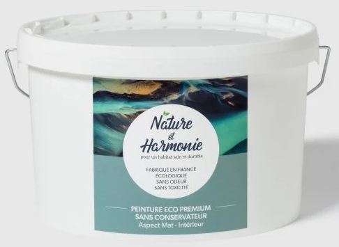Peinture eco premium sans conservateur