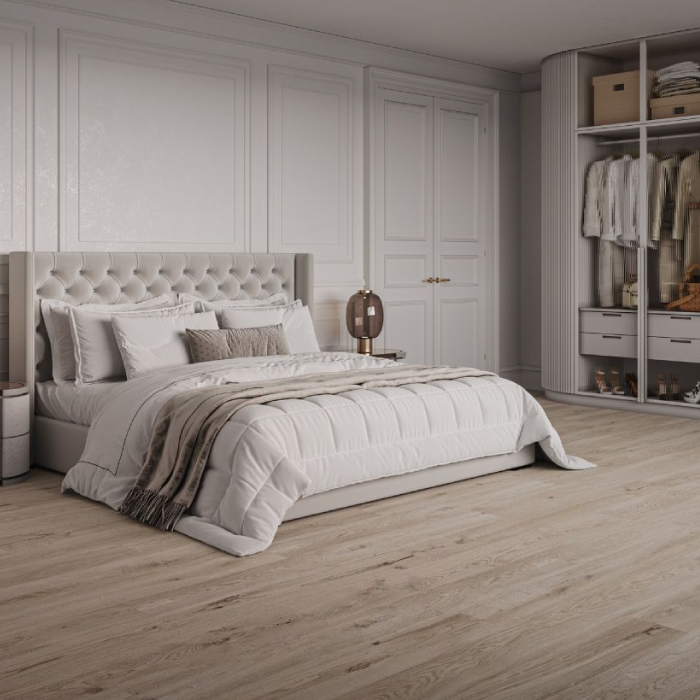 Revêtement de sol en liège Wise Wood Inspire Natural 1225x195x8,5