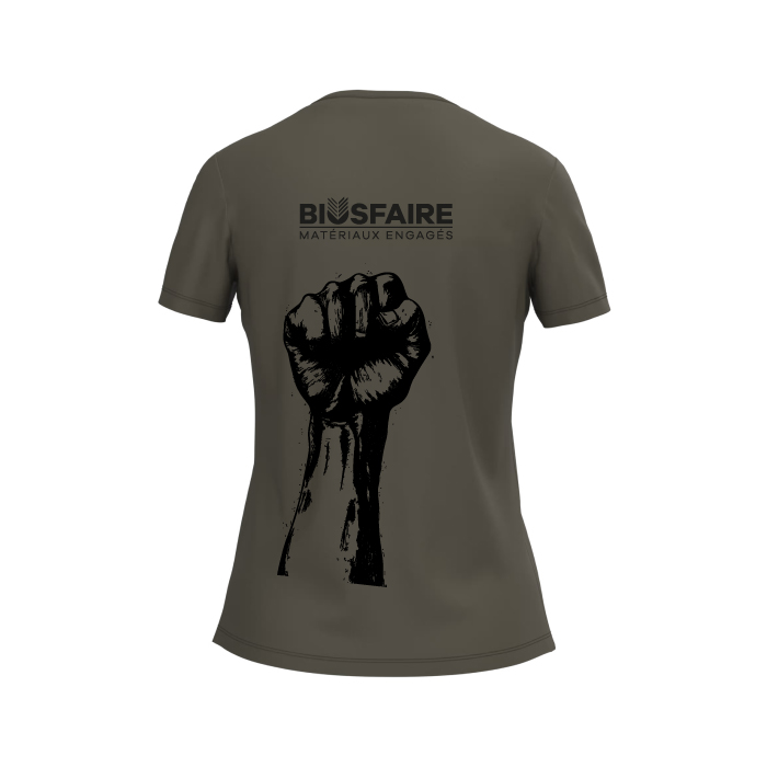 T-shirt coton bio : Biosfaire Matériaux Engagés