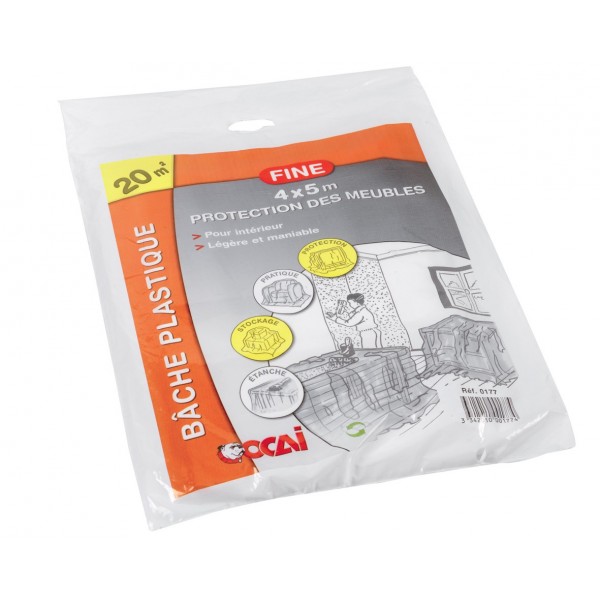 Bâche de protection "polyéthylène"