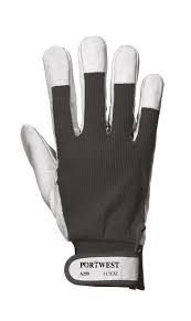 Gant cuir de manutention "velcro"