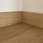 Plinthe en chêne 80 x 2200 mm plaquée