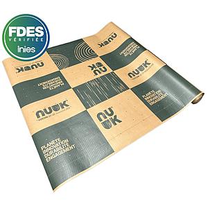 Nuuk – Écran pare-vapeur ECORESPONSABLE pour combles aménagés, combles perdus et murs avec revêtement ventilé Sd 20 m Biosourcé65%
